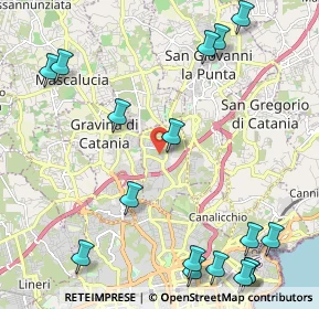 Mappa 95030 Sant'Agata li Battiati CT, Italia (3.32118)