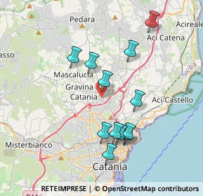 Mappa 95030 Sant'Agata li Battiati CT, Italia (3.9675)