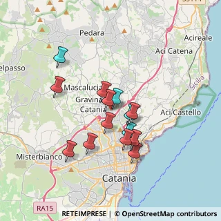 Mappa 95030 Sant'Agata li Battiati CT, Italia (3.24286)