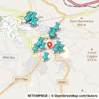 Mappa Viale delle Olimpiadi, 94100 Enna EN, Italia (0.9275)