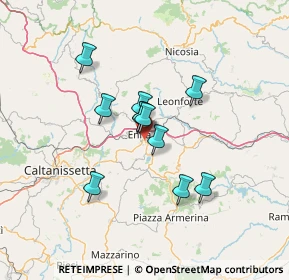 Mappa Viale delle Olimpiadi, 94100 Enna EN, Italia (11.06909)