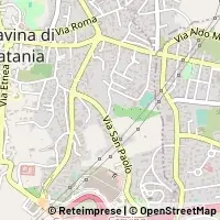 Kaart Gravina di Catania