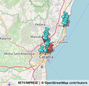 Mappa Via delle Rose, 95030 Sant'Agata li Battiati CT, Italia (5.32)