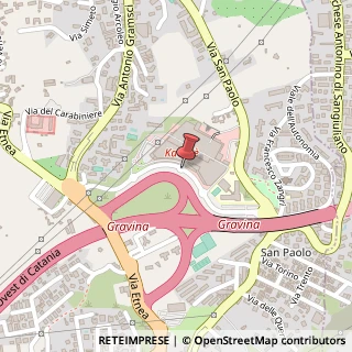 Mappa Via Salvatore Quasimodo, Lot 2, 95030 Gravina di Catania CT, Italia, 95030 Gravina di Catania, Catania (Sicilia)