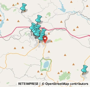 Mappa Via Giuseppe D'Angelo, 94100 Enna EN, Italia (3.51)