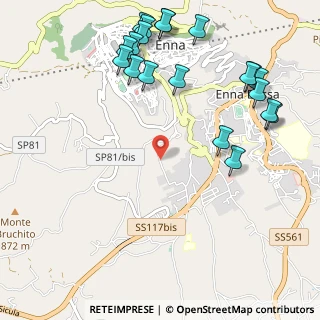 Mappa Contrada mugavero snc, 94100 Enna EN, Italia (1.5075)