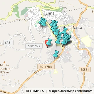 Mappa Strada Extraurbana, 94100 Enna EN, Italia (0.8285)