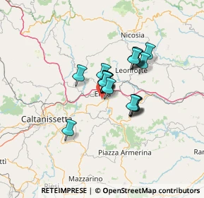 Mappa Contrada mugavero snc, 94100 Enna EN, Italia (9.148)
