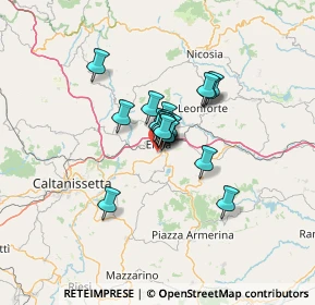Mappa Contrada mugavero snc, 94100 Enna EN, Italia (8.18556)