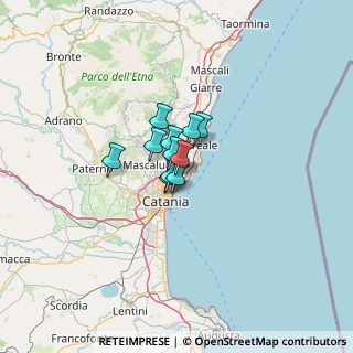 Mappa Via Tevere, 95027 Cerza CT, Italia (5.89909)