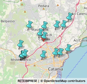 Mappa Via Giuseppe Giusti, 95030 Gravina di Catania CT, Italia (4.19625)