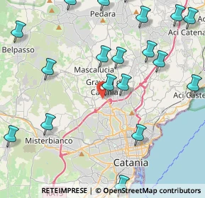 Mappa Via Giuseppe Giusti, 95030 Gravina di Catania CT, Italia (6.10316)