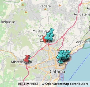 Mappa Via Giuseppe Giusti, 95030 Gravina di Catania CT, Italia (4.28353)