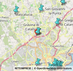 Mappa Katanè, 95030 Gravina di Catania CT, Italia (3.887)