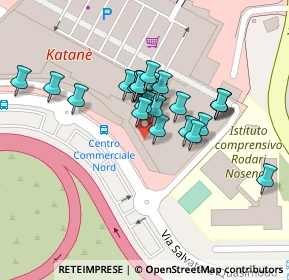 Mappa Centro Commerciale Katanè, 95030 Gravina di Catania CT, Italia (0.028)