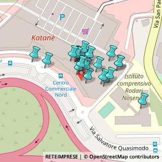 Mappa Centro Commerciale Katanè, 95030 Gravina di Catania CT, Italia (0.025)