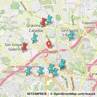 Mappa Via Salvatore Quasimodo, 95030 Gravina di Catania CT, Italia (1.26273)