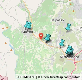 Mappa SS121 km 14.331 dir. Nord-Ovest, 95032 Belpasso CT, Italia (4.88929)