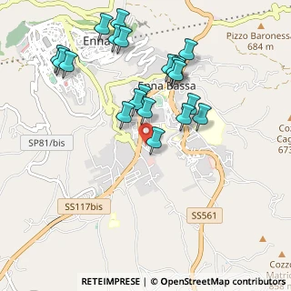 Mappa Via Liguria, 94100 Enna EN, Italia (1.1315)