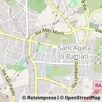 Hartă Sant'Agata li Battiati