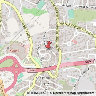Mappa Via Giuseppe Mazzini, 5, 95030 Gravina di Catania, Catania (Sicilia)