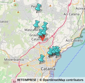 Mappa V.le dell'Autonomia, 95030 Gravina di Catania CT, Italia (3.29364)