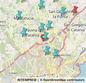 Mappa V.le dell'Autonomia, 95030 Gravina di Catania CT, Italia (2.53917)