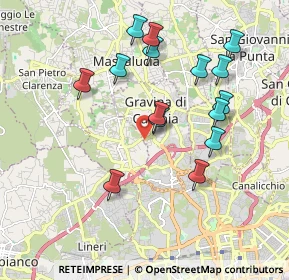 Mappa Via San Giovanni Galermo, 95030 Gravina di Catania CT, Italia (2.11267)