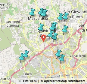 Mappa Via San Giovanni Galermo, 95030 Gravina di Catania CT, Italia (2.07875)