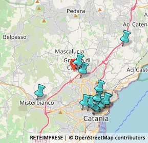 Mappa Via San Giovanni Galermo, 95030 Gravina di Catania CT, Italia (4.64538)