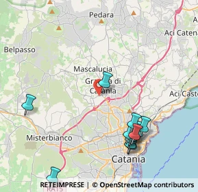 Mappa Via San Giovanni Galermo, 95030 Gravina di Catania CT, Italia (5.31)