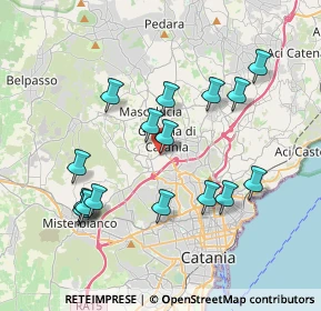 Mappa Via San Giovanni Galermo, 95030 Gravina di Catania CT, Italia (4.18313)