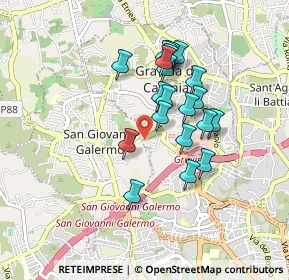 Mappa Via San Giovanni Galermo, 95030 Gravina di Catania CT, Italia (0.824)