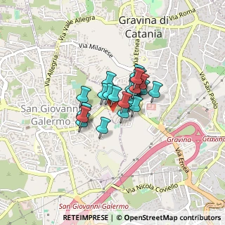 Mappa Via San Giovanni Galermo, 95030 Gravina di Catania CT, Italia (0.26923)