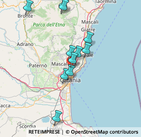 Mappa Via Antonio Canova, 95037 San Giovanni la punta CT, Italia (14.88455)