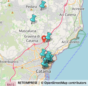 Mappa Via Antonio Canova, 95037 San Giovanni la punta CT, Italia (4.18)