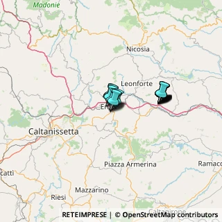 Mappa Via Toscana, 94100 Enna EN, Italia (9.7525)