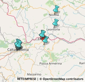 Mappa Via Toscana, 94100 Enna EN, Italia (16.40273)