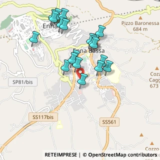 Mappa Via Toscana, 94100 Enna EN, Italia (1.0605)