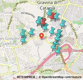 Mappa Via Principato di Monaco, 95030 Gravina di Catania CT, Italia (0.4315)
