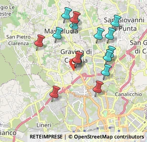 Mappa Via Principato di Monaco, 95030 Gravina di Catania CT, Italia (2.05133)
