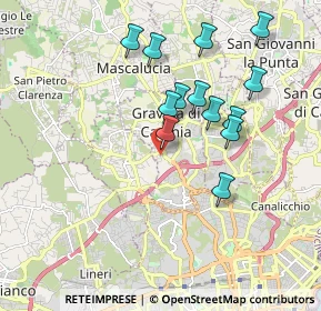 Mappa Via Principato di Monaco, 95030 Gravina di Catania CT, Italia (1.95462)