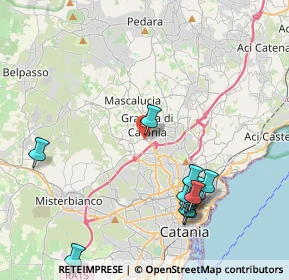 Mappa Via Principato di Monaco, 95030 Gravina di Catania CT, Italia (5.255)