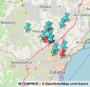 Mappa Via Principato di Monaco, 95030 Gravina di Catania CT, Italia (2.58133)