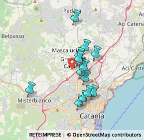 Mappa Via Principato di Monaco, 95030 Gravina di Catania CT, Italia (3.20231)
