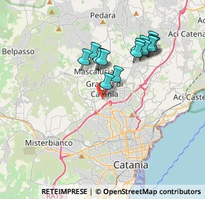 Mappa Via Principato di Monaco, 95030 Gravina di Catania CT, Italia (3.596)