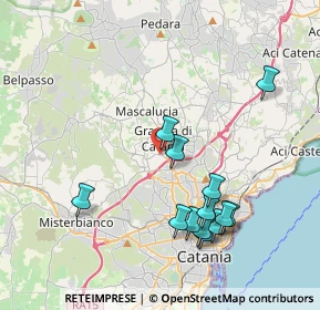 Mappa Via Principato di Monaco, 95030 Gravina di Catania CT, Italia (4.57077)