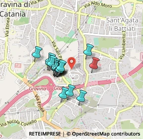 Mappa Piazza Risorgimento, 95030 Gravina di Catania CT, Italia (0.335)