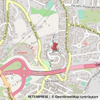 Mappa Via Giuseppe Mazzini, 21, 95030 Gravina di Catania, Catania (Sicilia)