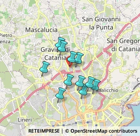 Mappa Piazza Risorgimento, 95030 Gravina di Catania CT, Italia (1.44)